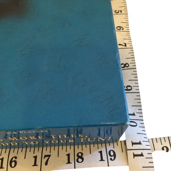 Super Scrabble Board Game Set More Spaces More Tiles Hasbro 2006 - Picture 4 of 4